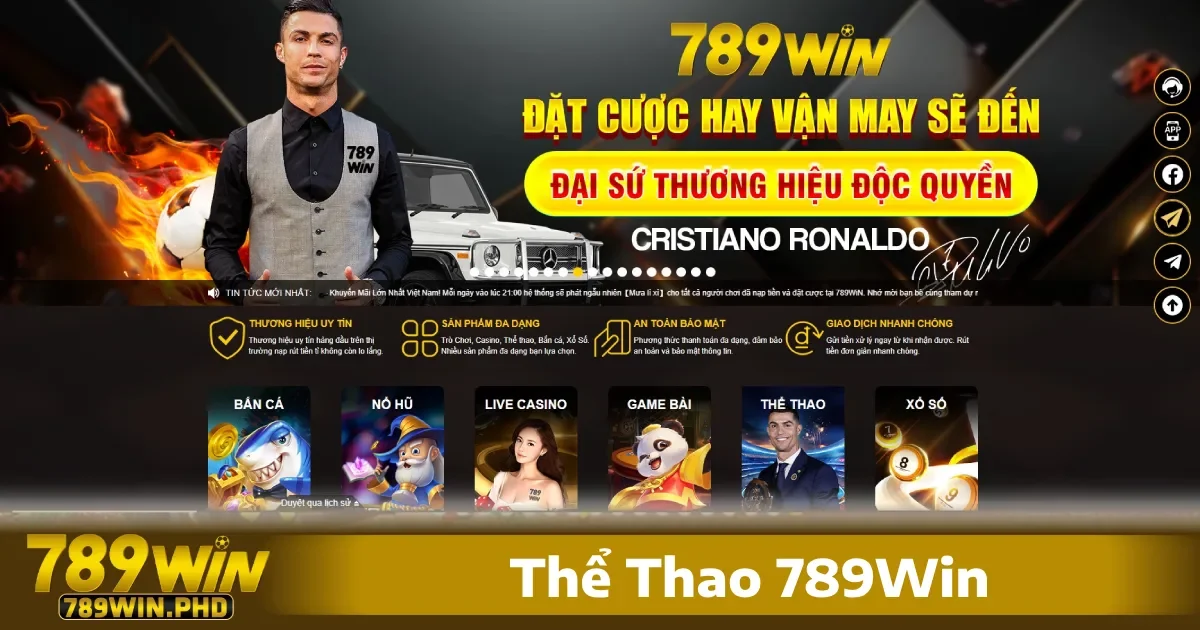 Thể thao 789win 5 Thể thao 789win đã trở thành một trong những nền tảng cá cược hàng đầu tại Việt Nam